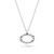 91074RP, necklace, silver, marina rope , new, kit heath, gift, christmas gift, rhodium plate