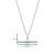 Marina Rope T-Bar Necklace - 91092RP