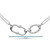 Marina Rope Link Duo Grande Twin Chain Necklace - 91097RP