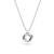 kit heath, Bevel, Trilogy, Small, Silver, Necklace - 9168RP