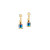 coeur de lion, earrings, gold, crystals, multicolour, new in, gift, affordable, 2100/21-1516