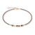 coeur de lion, necklace, rose gold, crystals, brown, new in, gift, affordable, 2103/10-1100
