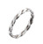 Silver, ring, entwined design band, simply, stackers - SRG004