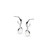Coast Pebbles Hoop Earrings, hoops, sterling silver, kit heath, birthday, 60187CZ