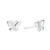 little star, Jaime, butterfly, stud earrings, gift, special occasion, wedding, bridesmaid - LSE0576