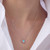 Coast Pebble Blue Opal Necklace - 90190BSO