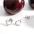 Love Silver Heart Stud Earrings - 40530RP