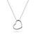 Kit Heath, sterling silver, necklace, pendant, love silver, heart, love, matching set, rhodium plated,  90533RP