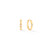 coeur de lion, hoops, gold, soft cube glow, new in, gift, affordable 2055/23-1816