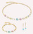 Cube Aura Pastel Gold Necklace - 2104/10-1576