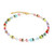 coeur de lion, necklace, silver, green, blue, lilac, pink, pastel, orange, spicy sweetness, iconic, geocube, gold, stainless steel, gift, 2838/10-1584