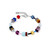 coeur de lion, bracelet, silver, green, blue, lilac, pink, black, love, love energy, iconic, geocube, silver, stainless steel, gift, 2838/30-1592