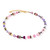 coeur de lion, necklace, gold, pink, lilac, anniversary, October, iconic, geocube, stainless steel, gift, 2838/10-1927