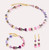 GeoCUBE® Iconic Pink-Lilac Earrings - 2838/20-1927