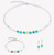 Modern Elegance Spikes Turquoise Bracelet - 4314/30-0600