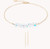 Dancing Crystals Pure Gold Necklace - 4633/10-1816