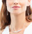 Dancing Crystals Pure Silver Necklace - 4633/10-1817
