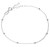 Harrisons Jewellers, satellite chain, silver, bracelet, everyday wear - H3884-19