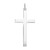 cross, pendant, silver cross, sterling silver, 2549a, pendant only, mens jewellery, ladies jewellery, unisex