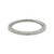 sterling silver, ring, wedding, half eternity, size m, cubic zirconia, gift, birthday present, H1091/C*M