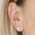 Silver Pearl Studs 8mm - H7252/S