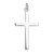 cross, pendant, silver cross, sterling silver, L7509-P, pendant only, mens jewellery, ladies jewellery, unisex