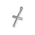 cross, pendant, silver cross, sterling silver, R8400a, pendant only, mens jewellery, ladies jewellery, unisex, small