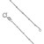 chain, necklace, ladies chain, silver chain, R9888-56, sterling silver, traditional jewellery, anniversary, satellite chain, ball chain, 22inch