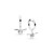 Honey Blossom Bee Hoop Earrings - 60337RP