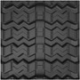 Z-Tread Rubber Track Pattern