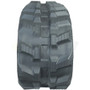 AGT YSRT14 7 Inch Wide Dirt Tread Rubber Track Front View