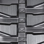 400x72.5 Rubber Track Tread Pattern