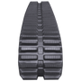 Hanix N 060 230mm Wide Rubber Track Front View 230x72x45