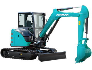 Airman Excavator Rubber Tracks