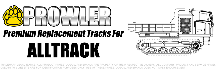ALLTRACK Carrier Dumper Replacement Rubber Tracks
