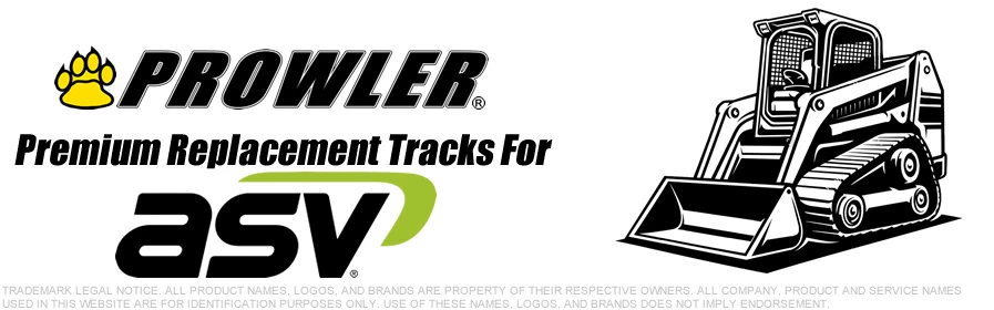 Rubber Tracks For ASV Multi-Terrain Loaders With Kevlar