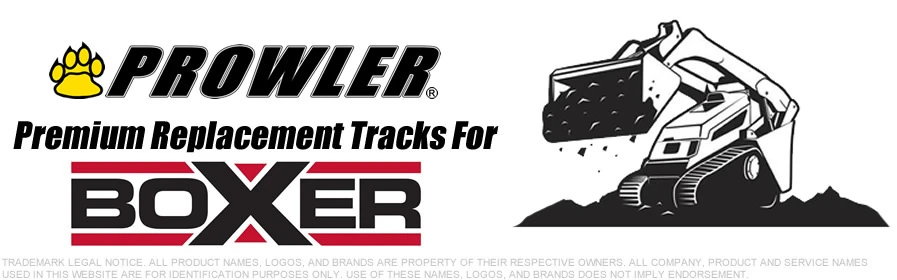 Boxer Mini Skid Steer Replacement Rubber Tracks