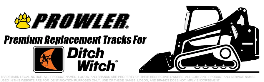 Ditch Witch Compact Track Loader Replacement Rubber Tracks