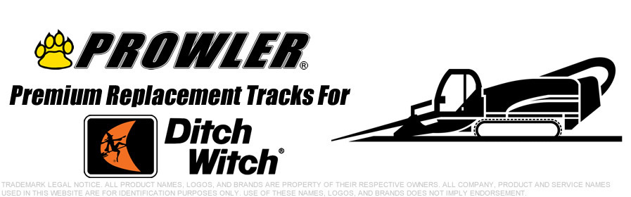 Ditch Witch Directional Driller Replacement Rubber Tracks