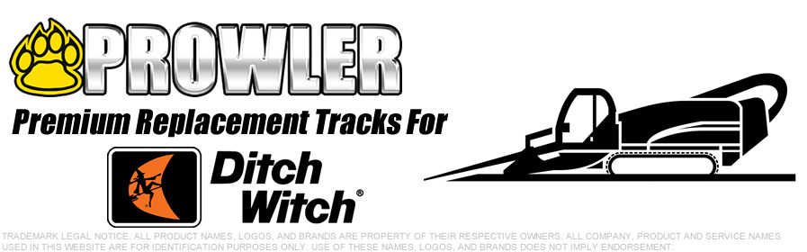 Ditch Witch Directional Driller Replacement Rubber Tracks