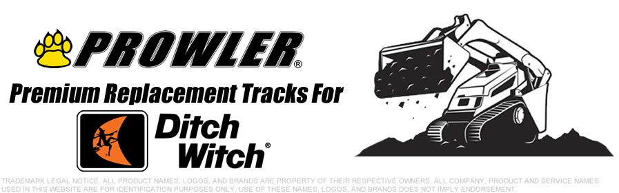 Ditch Witch Mini Skid Steer Replacement Rubber Tracks
