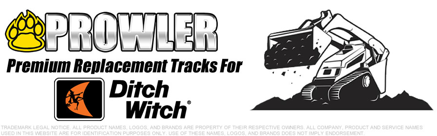 Ditch Witch Mini Skid Steer Replacement Rubber Tracks