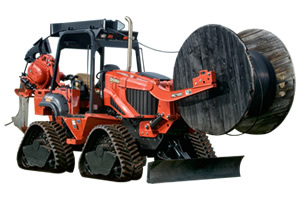 Ditch Witch Quad Rubber Track Option