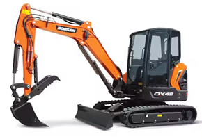 Doosan Excavator Rubber Tracks