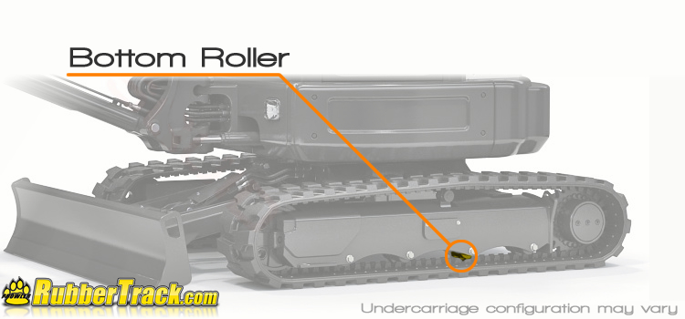 Replacement Excavator Bottom Roller