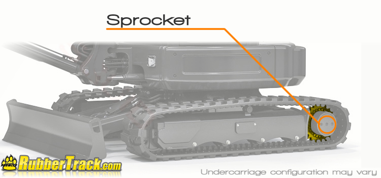 Replacement Excavator Drive Sprocket