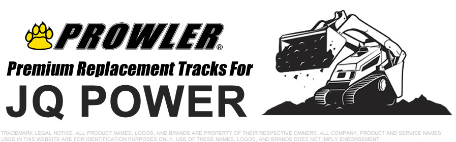 JQ Power Mini Skid Steer Replacement Rubber Tracks