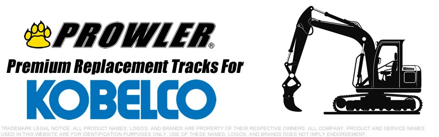 Kobelco Excavator Replacement Rubber Tracks
