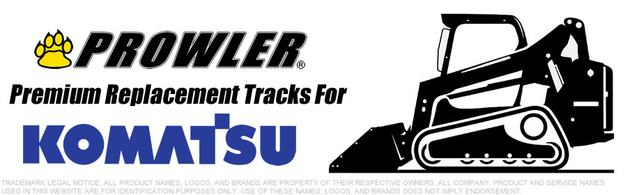 Komatsu Compact Track Loader Replacement Rubber Tracks