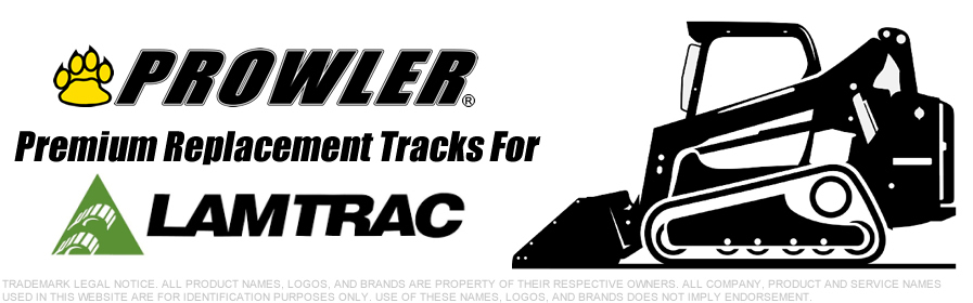 Lamtrac Forestry Replacement Rubber Tracks by Prowler MFG
